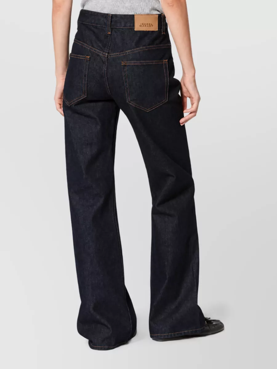 Isabel Marant Denim Straight-Leg Jeans