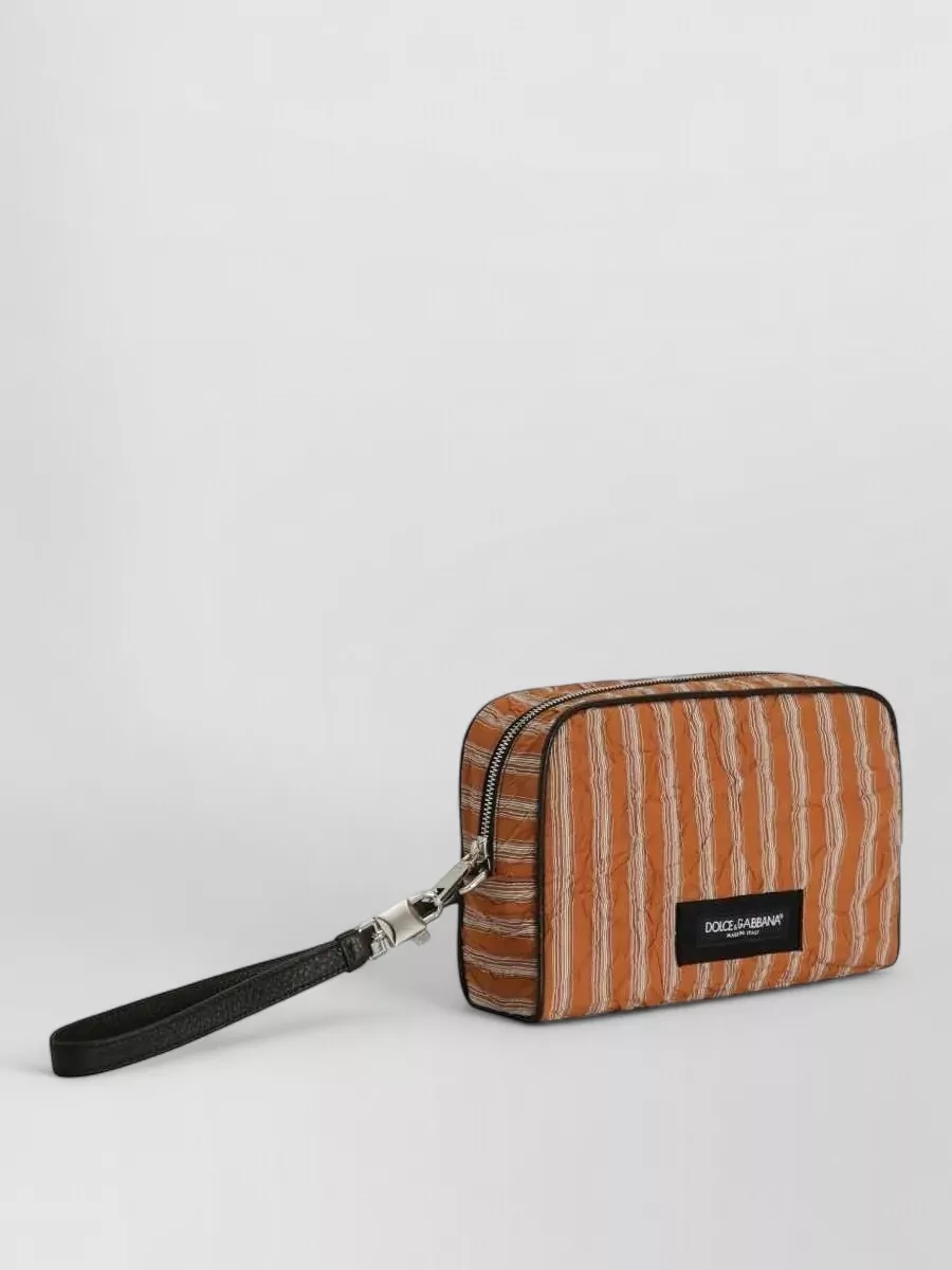 Dolce&Gabbana Leather Handle Clutch Bag