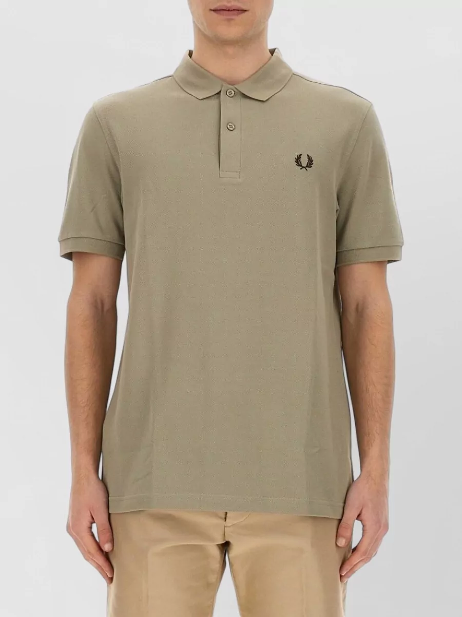 Fred Perry Cotton Logo Polo Shirt