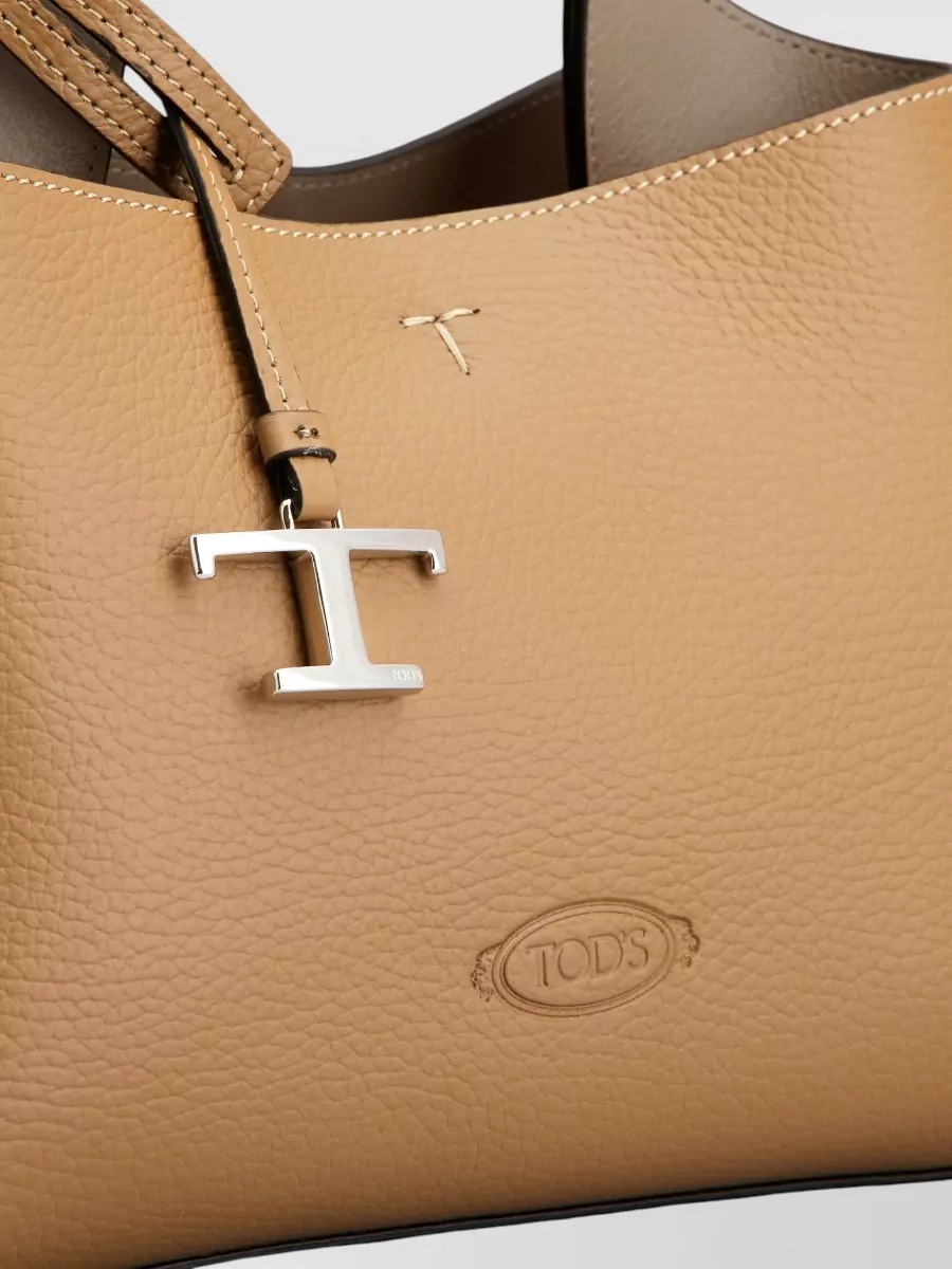 Tod's Bucket Micro Leather Tote Bag