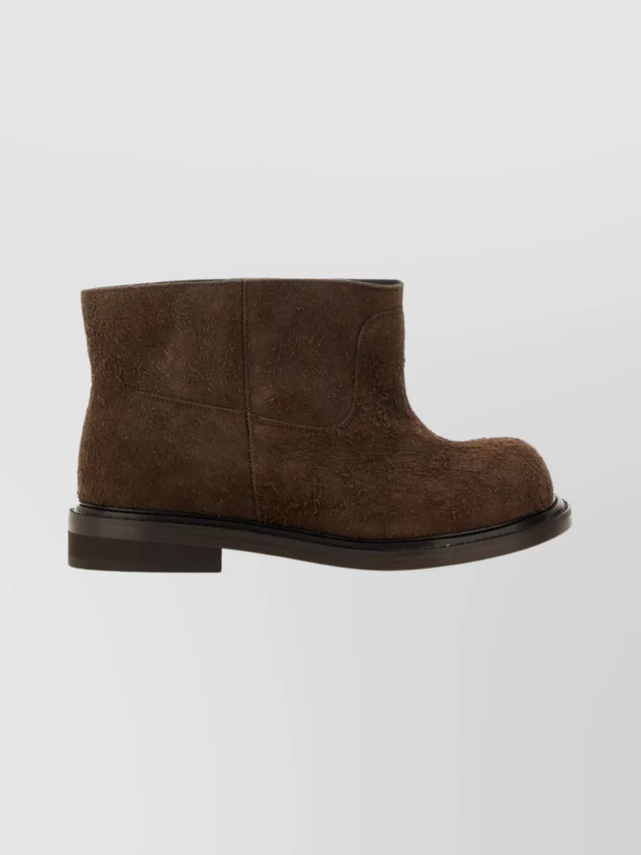 Moschino Ankle Boots With Round Toe And Flat Sole
