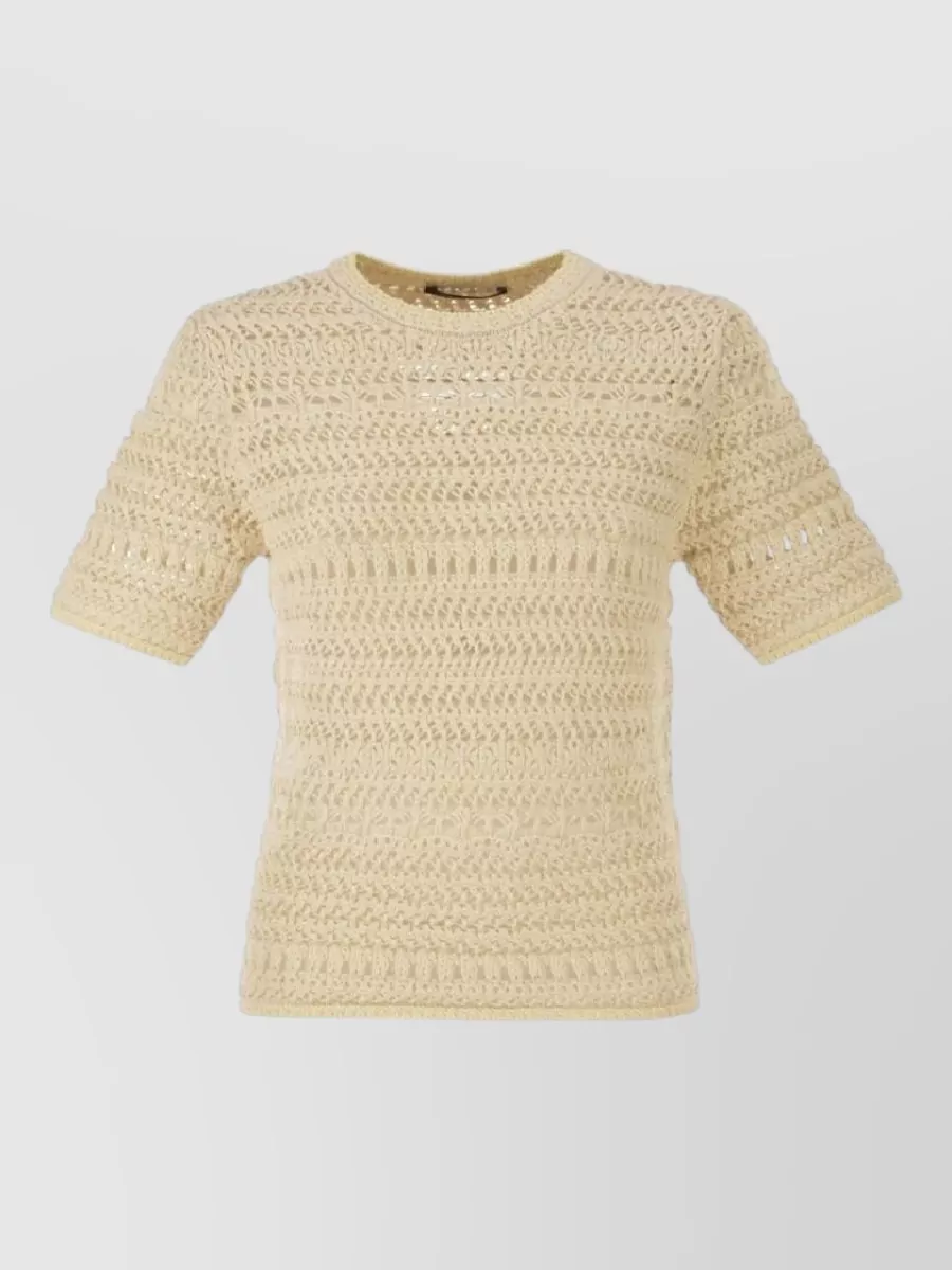 Fabiana Filippi short-sleeve knit t-shirt