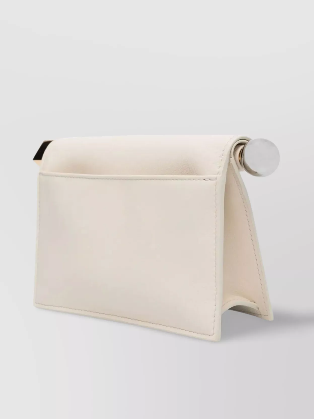 Jacquemus Lambskin Clutch Bag Chain Strap