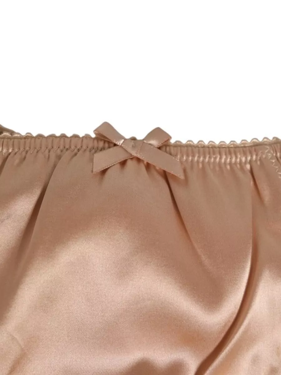 Dolce&Gabbana Silk Lace Trim Briefs