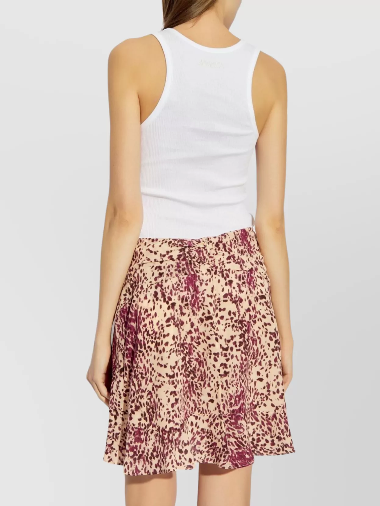 Isabel Marant Logo-Embroidered Scoop Neck Sleeveless Vest