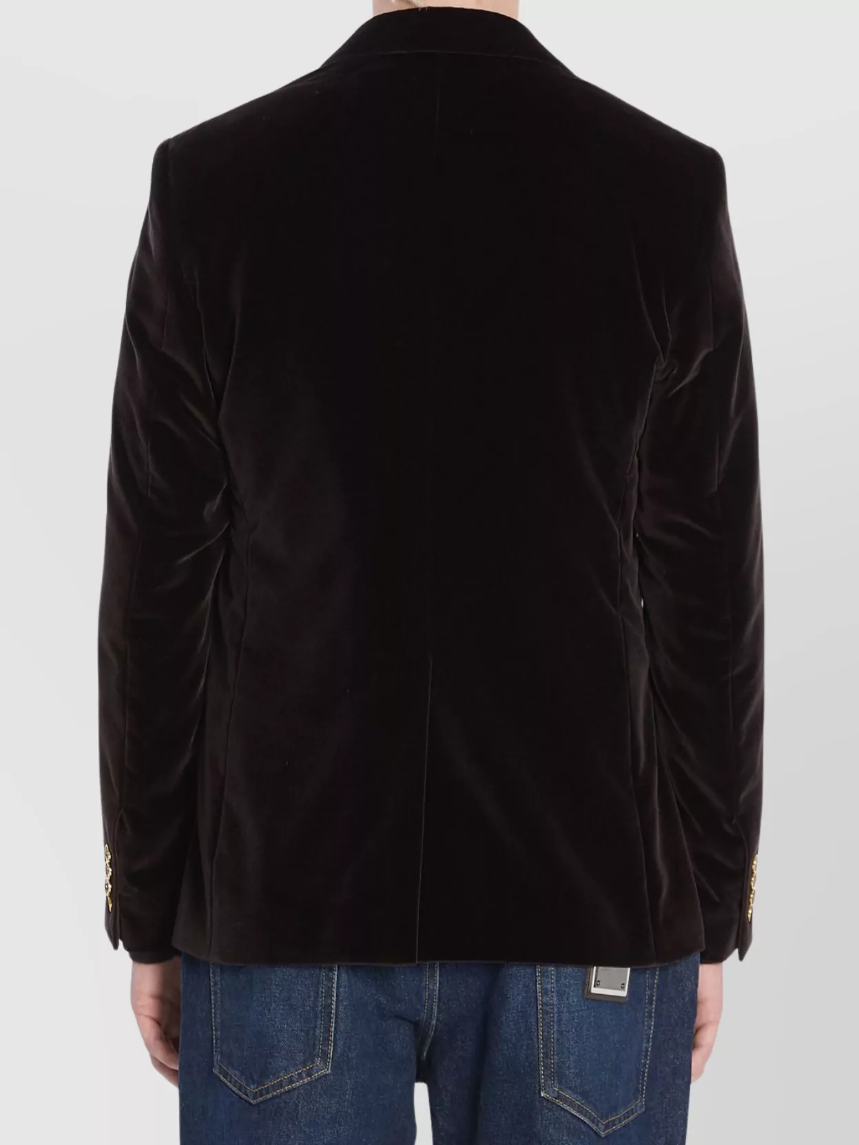 Dolce&Gabbana Single-Breasted Sicilia Light Jacket Cotton Corduroy