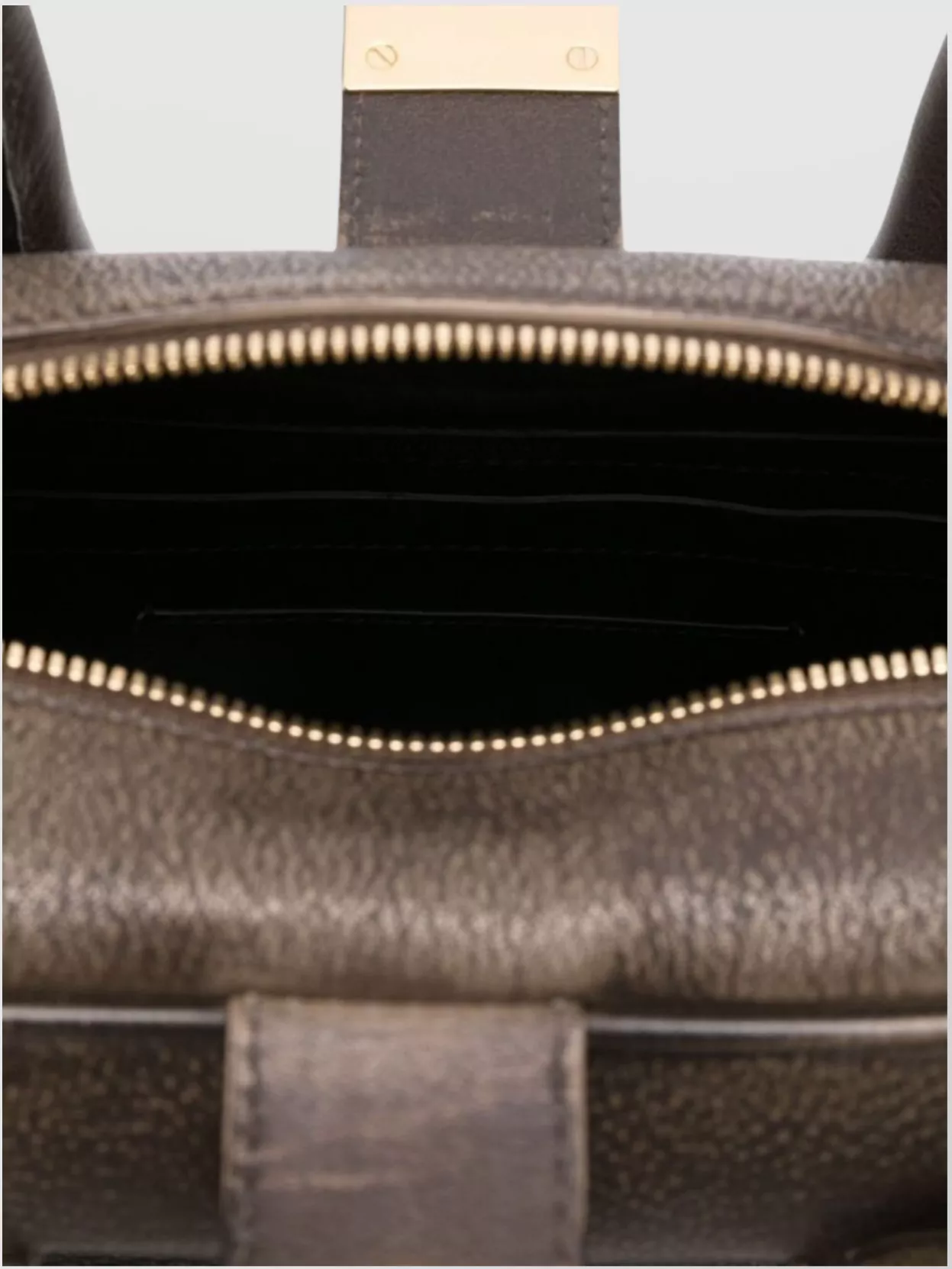 Golden Goose Luxe Leather Shoulder Bag With Top Handles