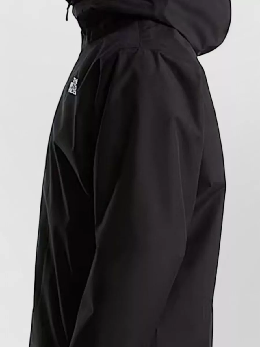 The North Face Hooded Nylon Silk Jacket Water Resistant