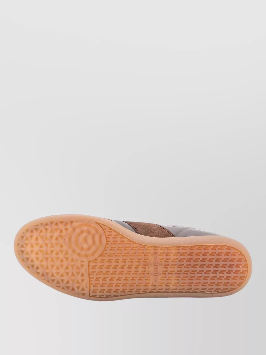 Tod's Leather Low-Top Lace-Up Sneakers