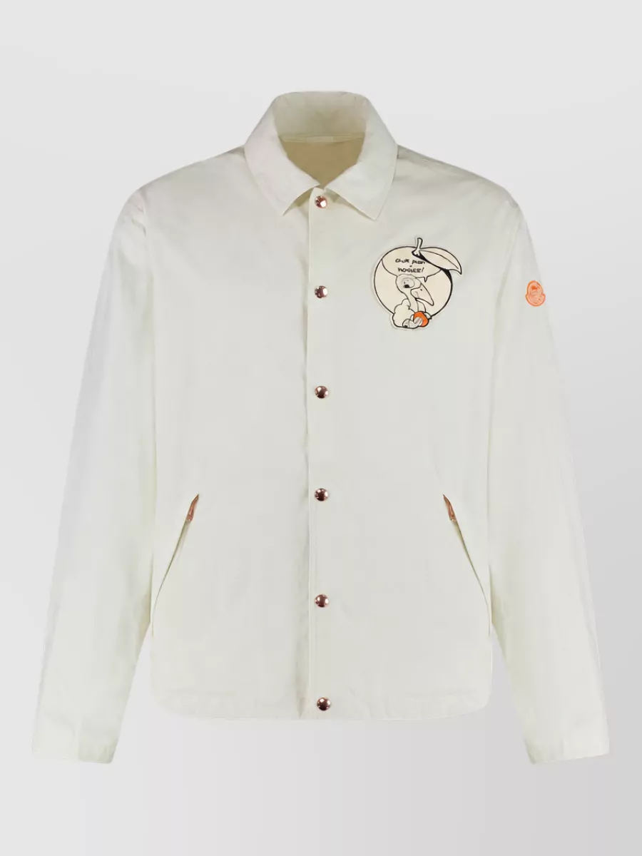 Moncler Genius cotton blend lightweight jacket
