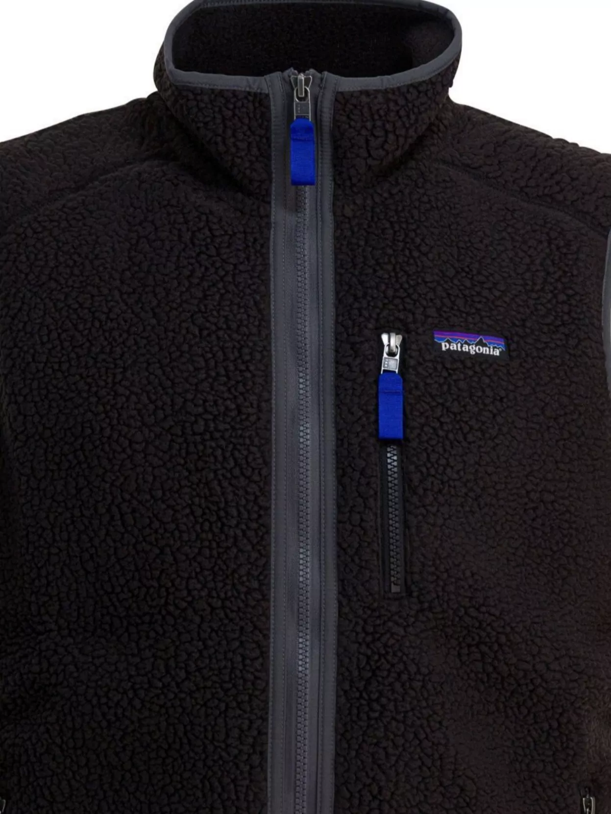 Patagonia Sleeveless Fleece Vest High Collar