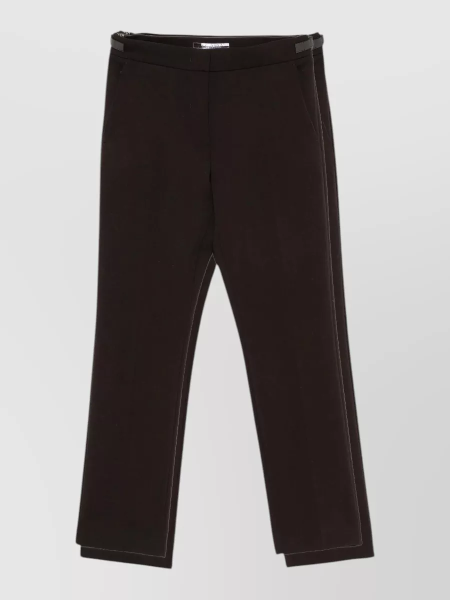 Max Mara Wool Slim-Fit Suit Trousers