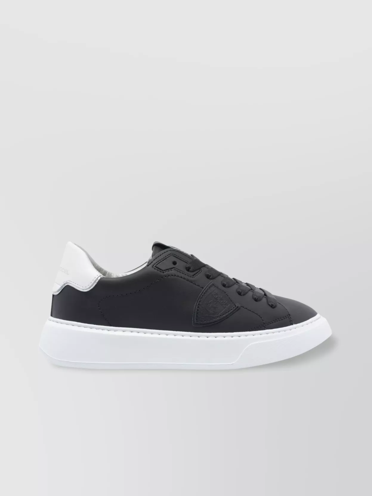Philippe Model Low Top Leather Sneakers