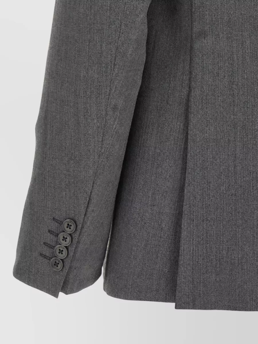 Pal Zileri Wool Straight-Leg Tailored Trousers
