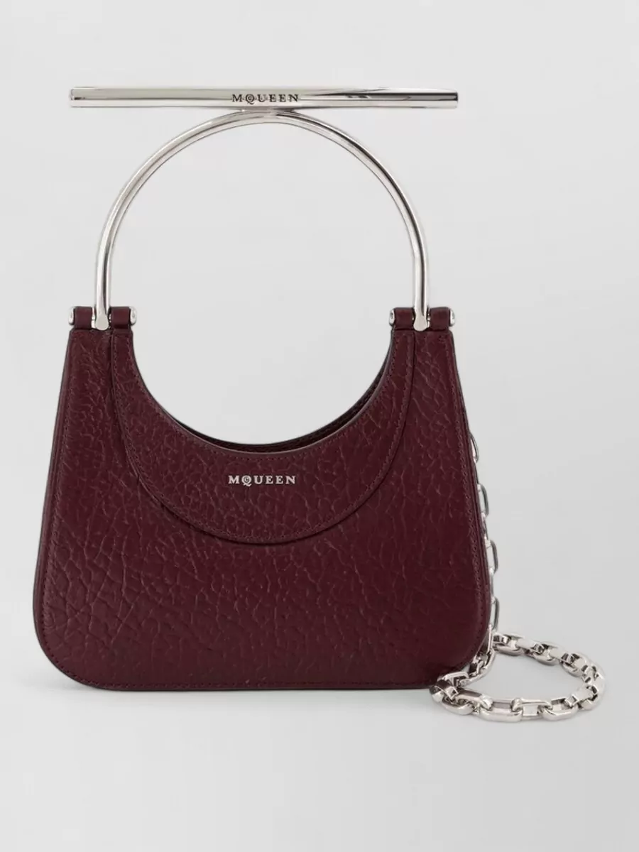 Alexander McQueen mini quilted leather clutch bag