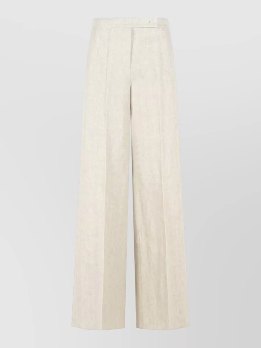 Max Mara Linen Wide-Leg Trousers