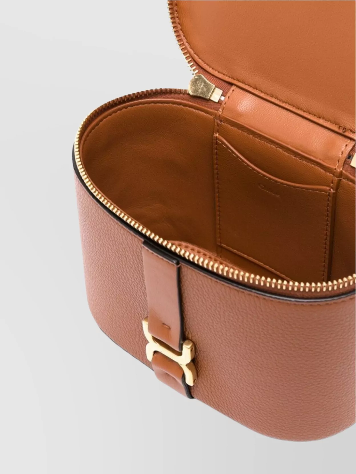 Chloé Mini Marcie Grained Leather Shoulder Bag