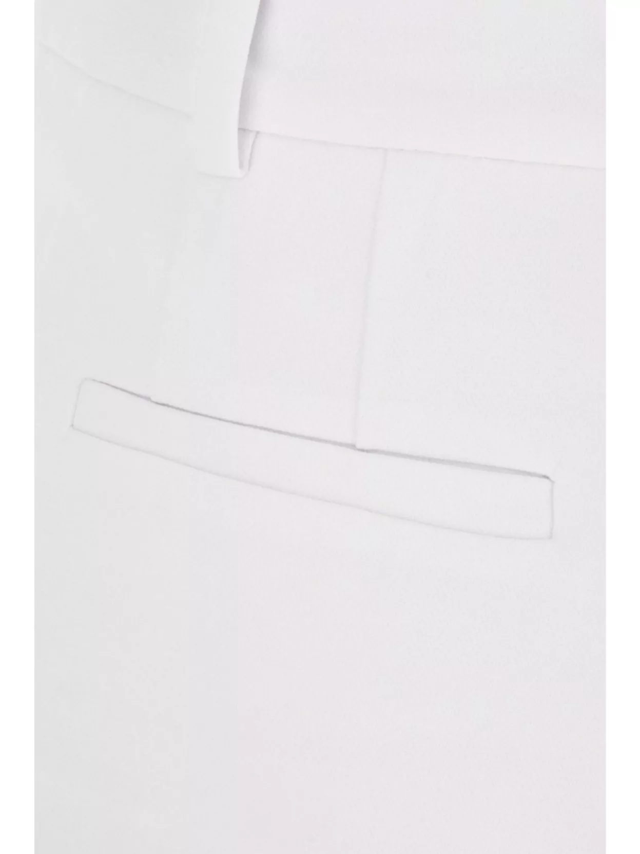 Shop Michael Kors Tailored Triacetate Blend Shorts In White