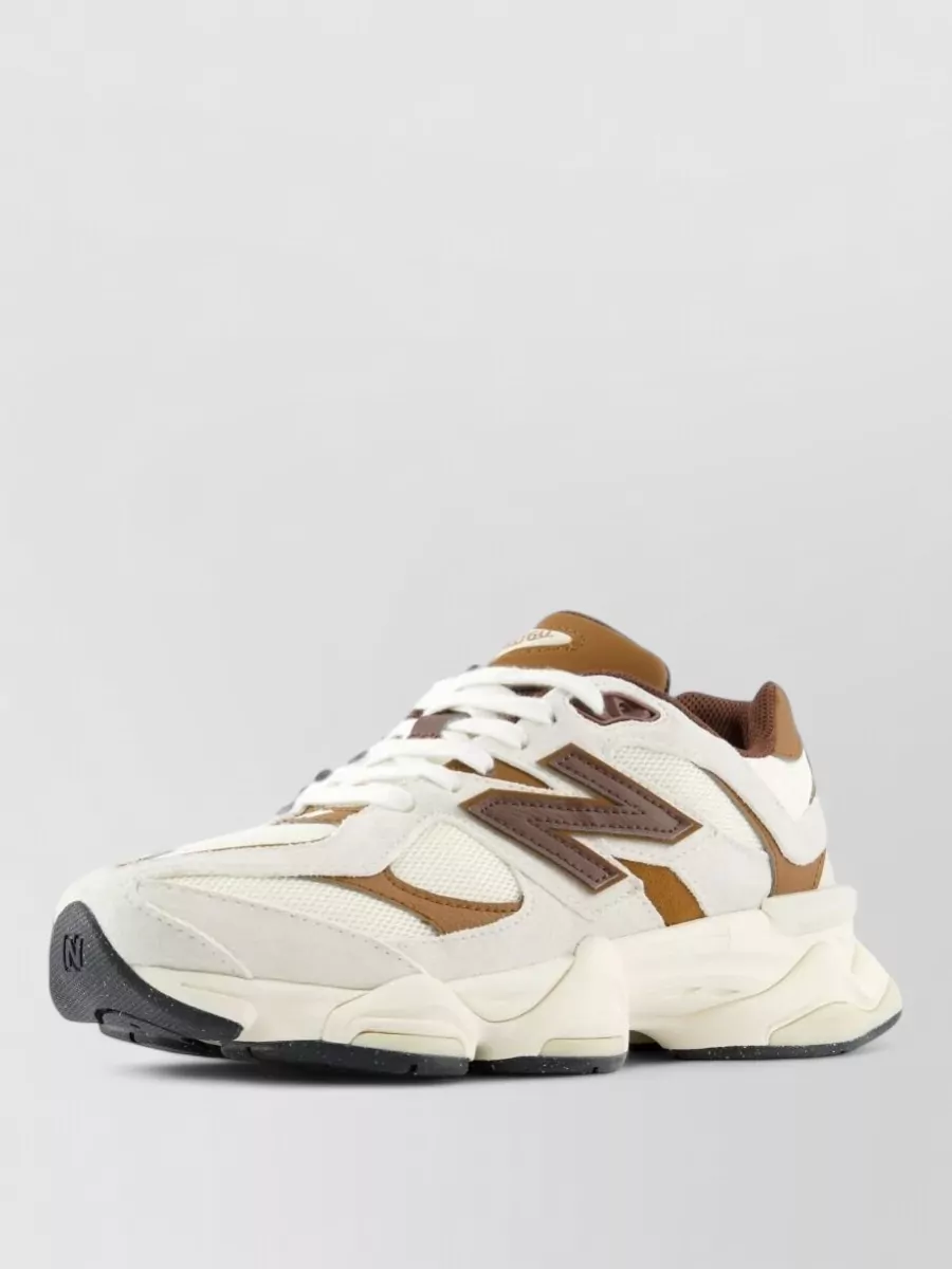 New Balance Leather Mesh Low-Top Sneakers