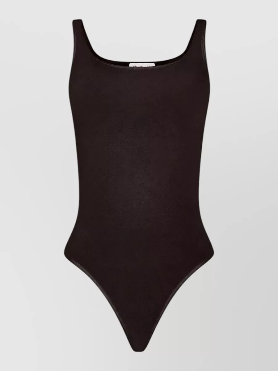 Wolford cotton jersey thong bodysuit