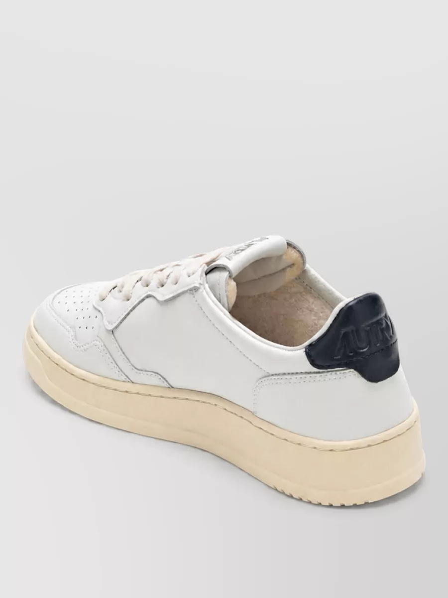 Autry Leather Lace-Up Sneakers