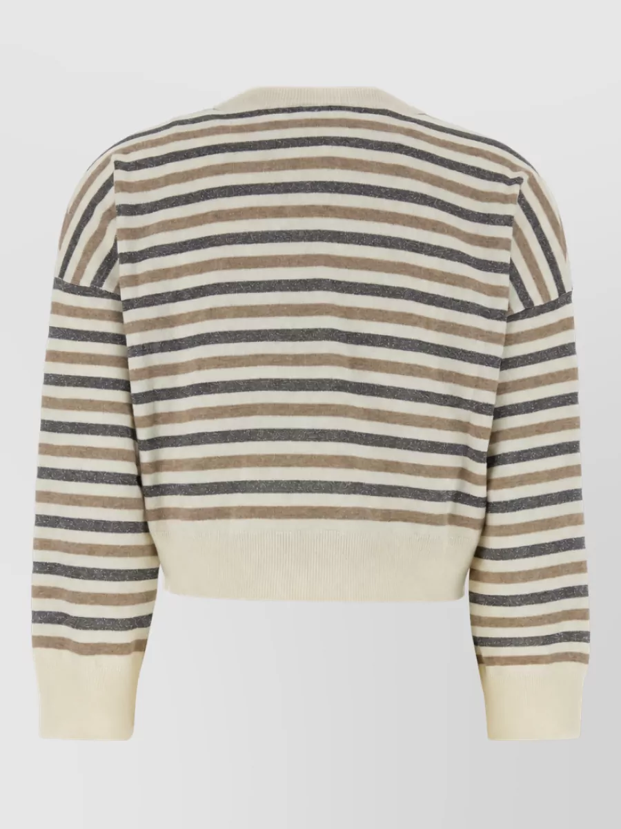 Brunello Cucinelli Cashmere Wool Silk Sweater