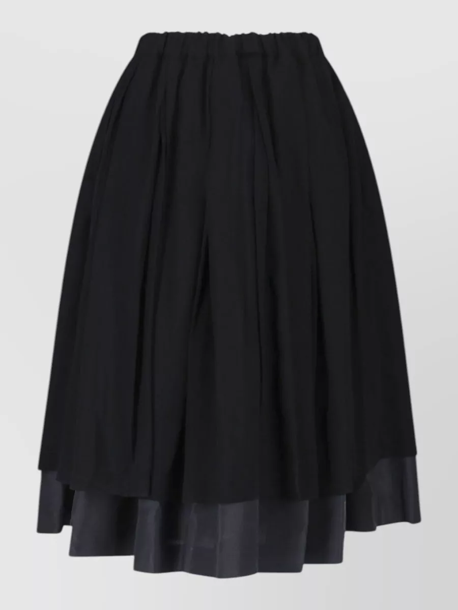 Comme Des Garçons Midi Full Skirt