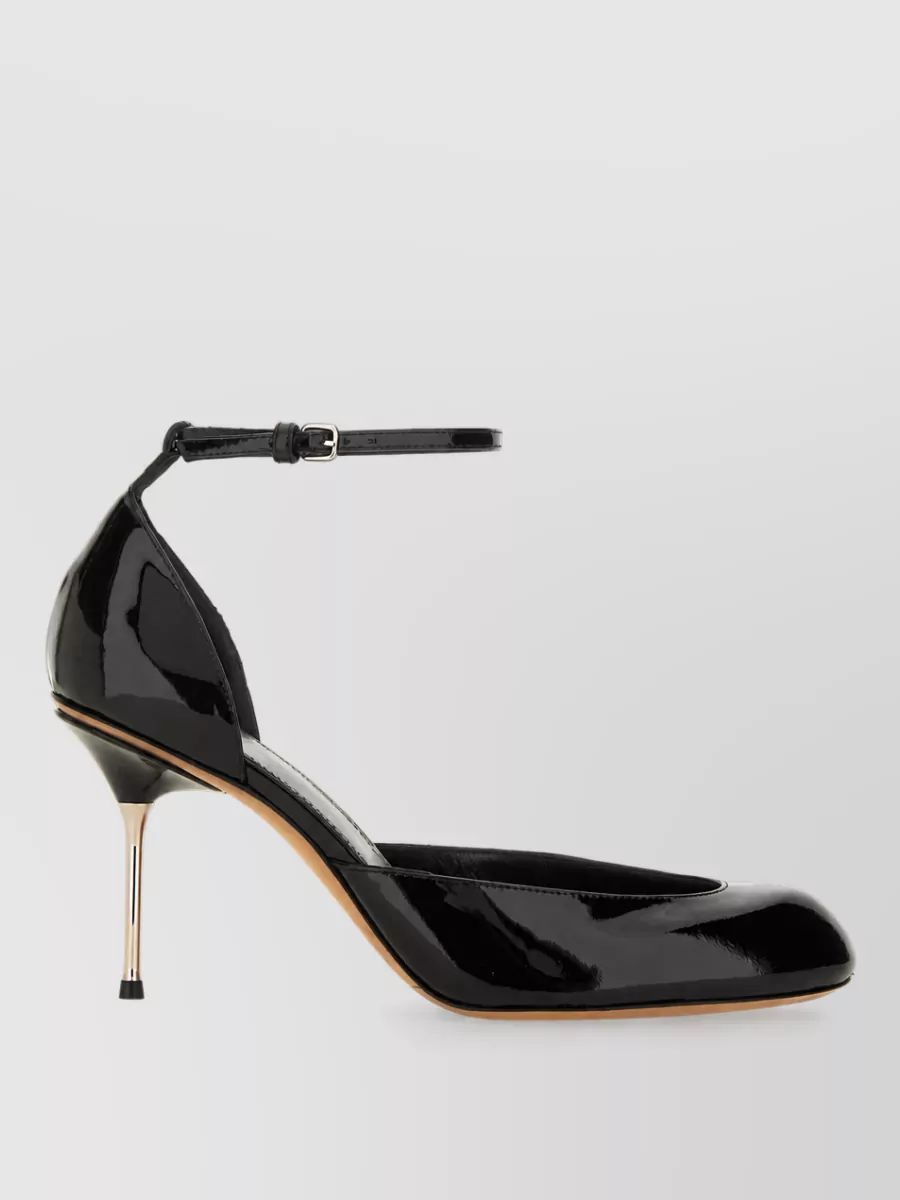 Sportmax Leather Mary Jane Pumps