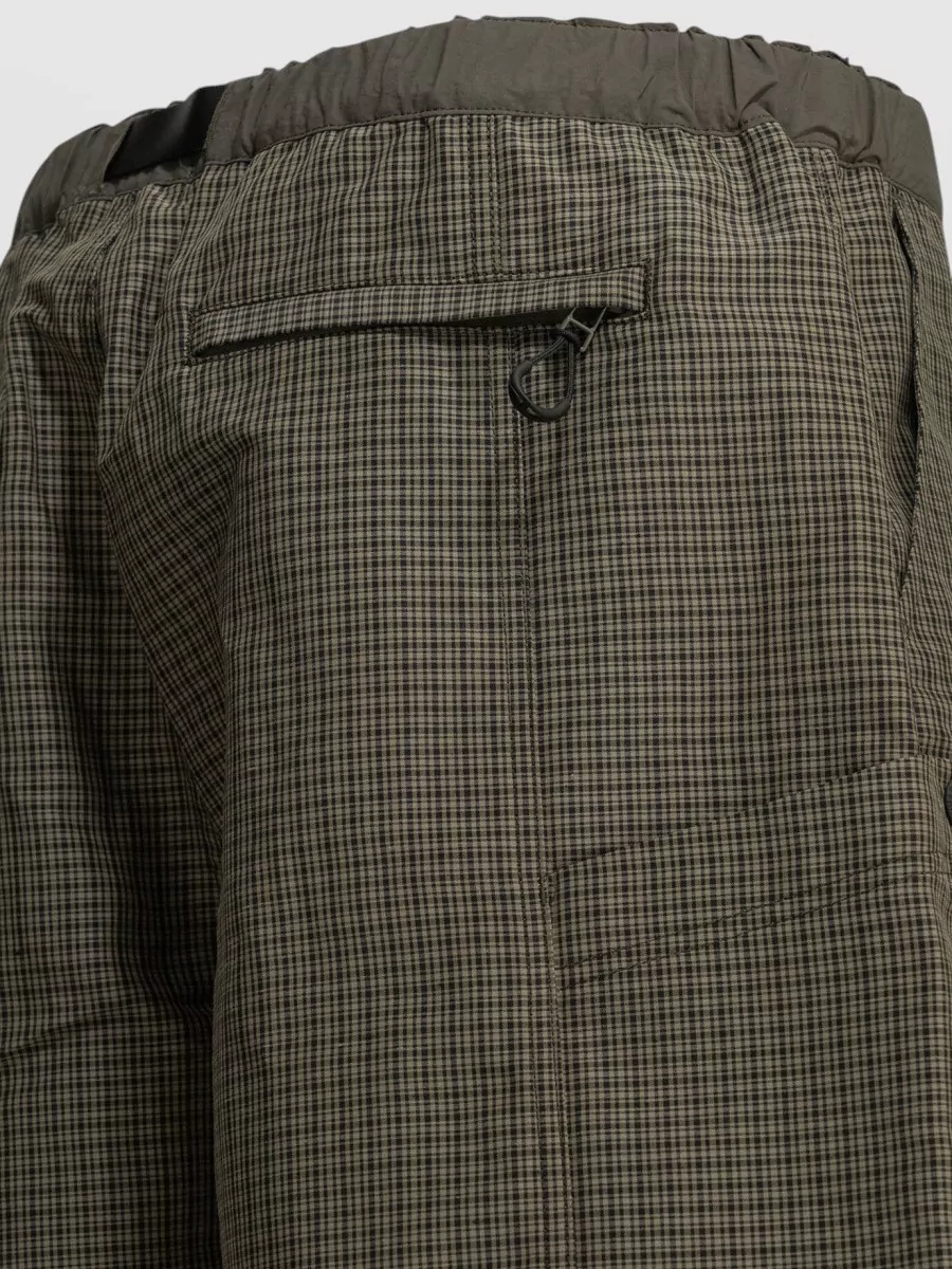 Comme Des Garçons Homme Checked Cargo Shorts