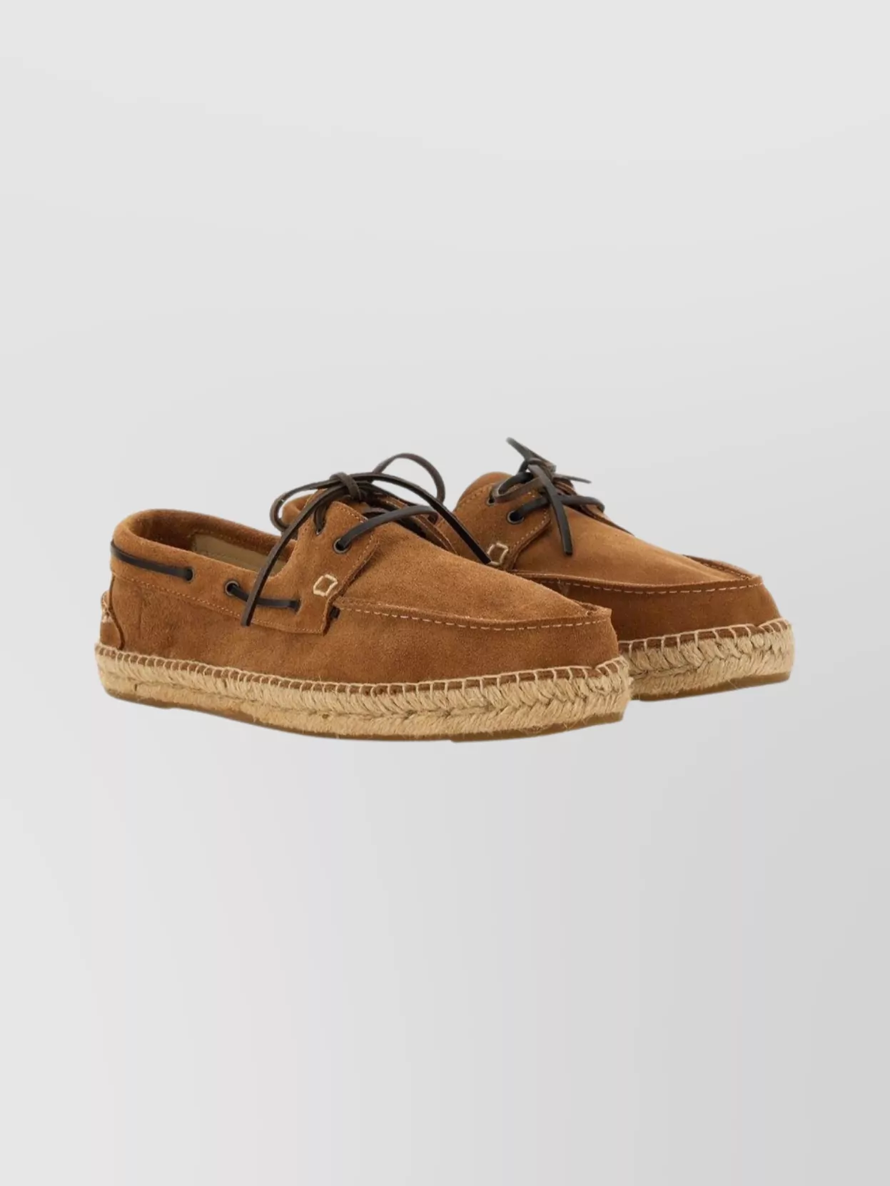 Manebi Suede Espadrille Boat Style Footwear