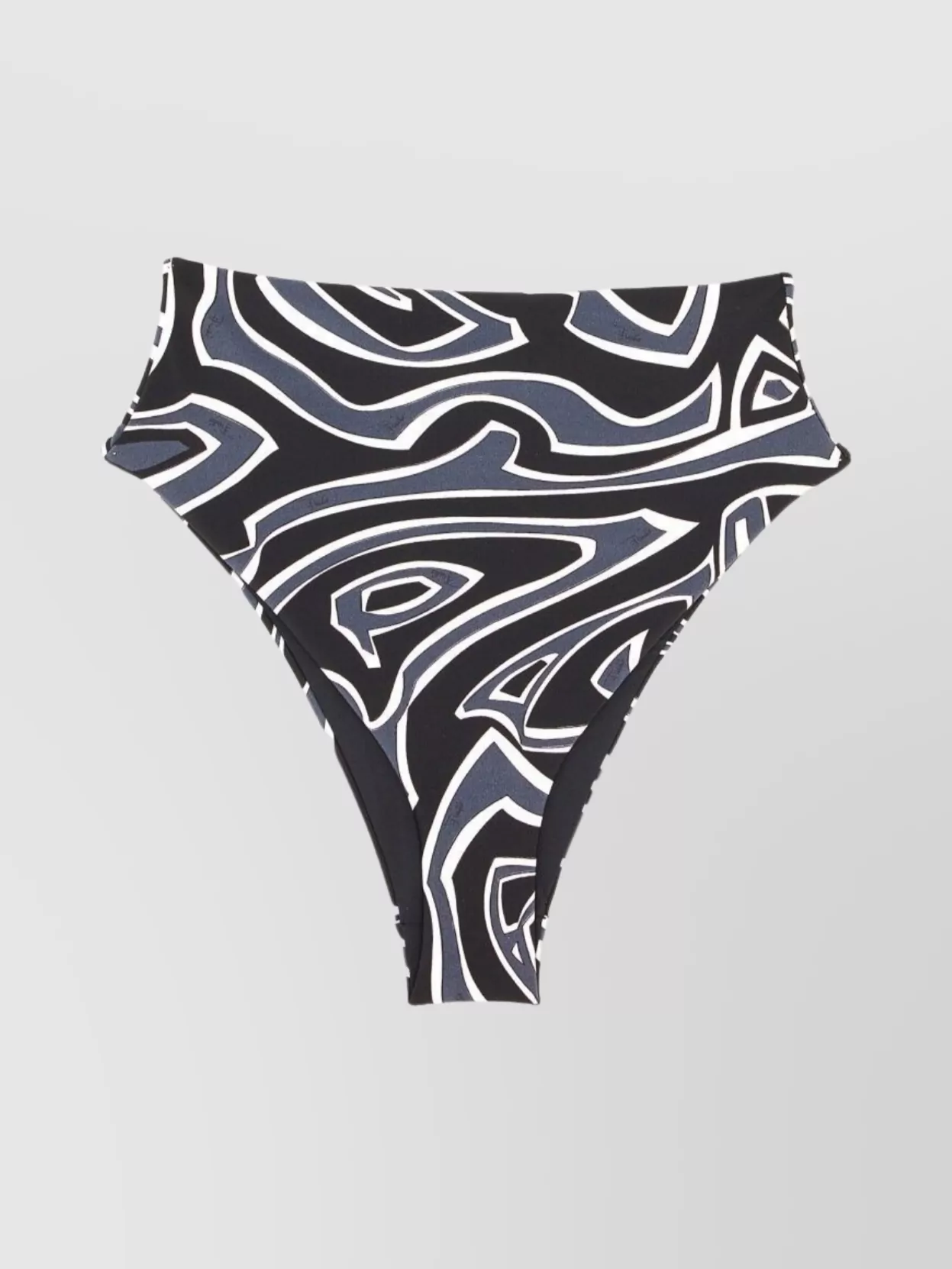 Pucci Abstract Bandeau Two-piece High-waisted Set In Multi