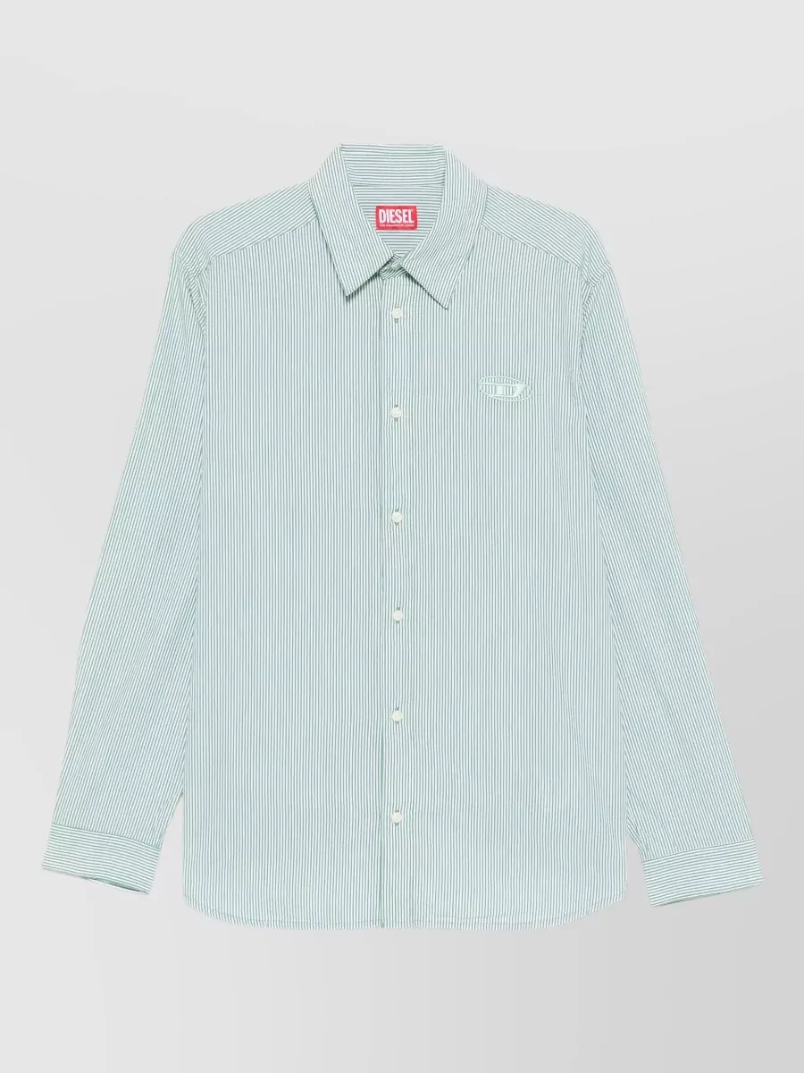 Diesel striped cotton shirt