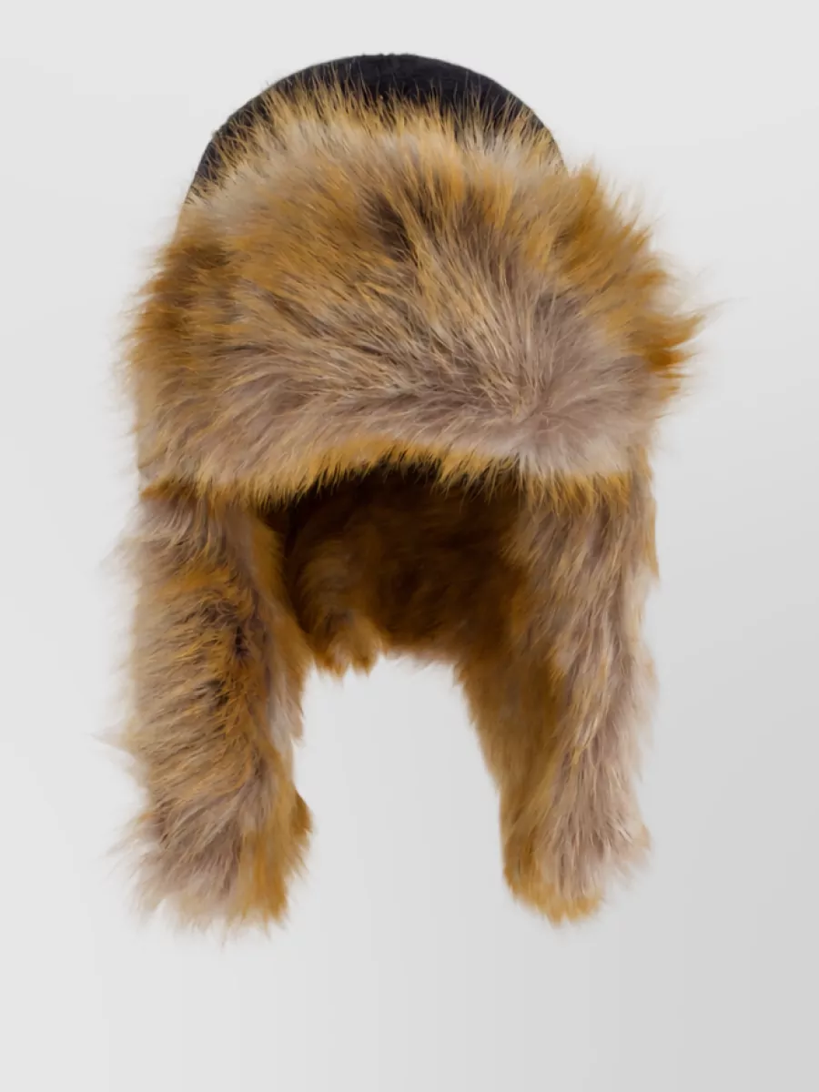 Miu Miu Wool Crystal-Embellished Trapper Hat