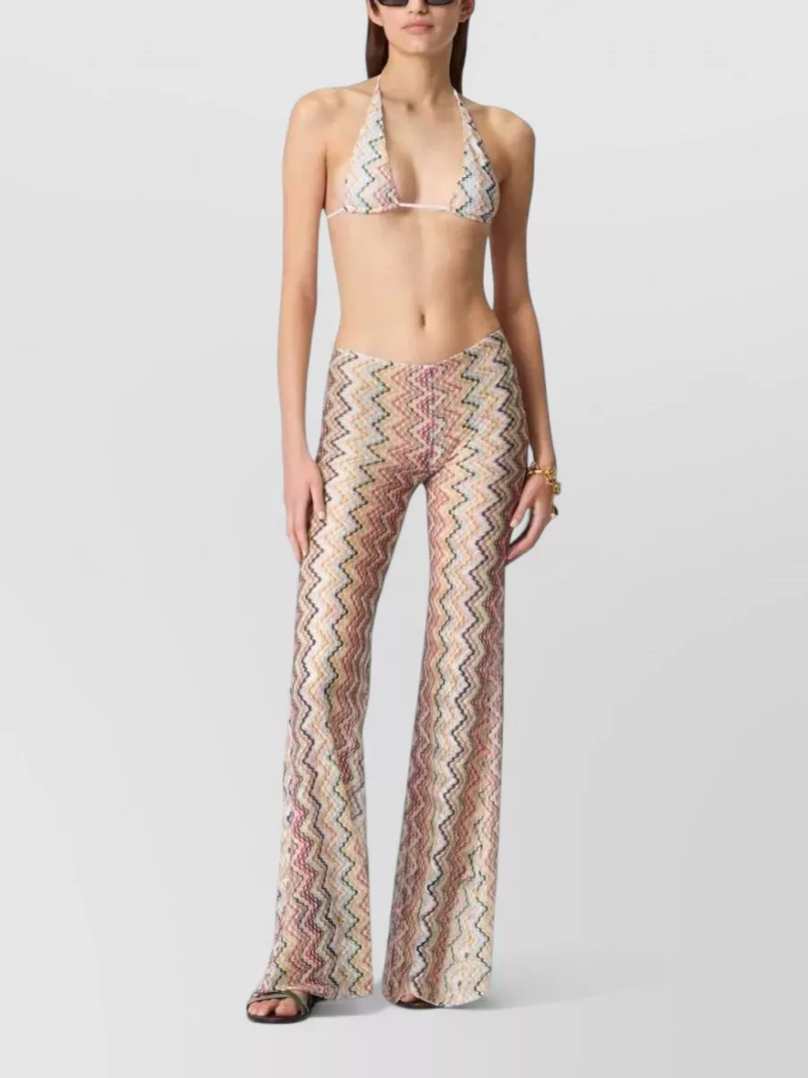 Missoni Printed Flared Trousers