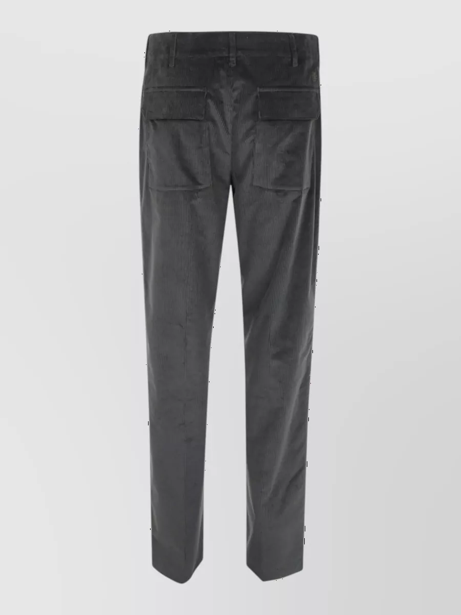 Etro Cotton Straight-Leg Trousers