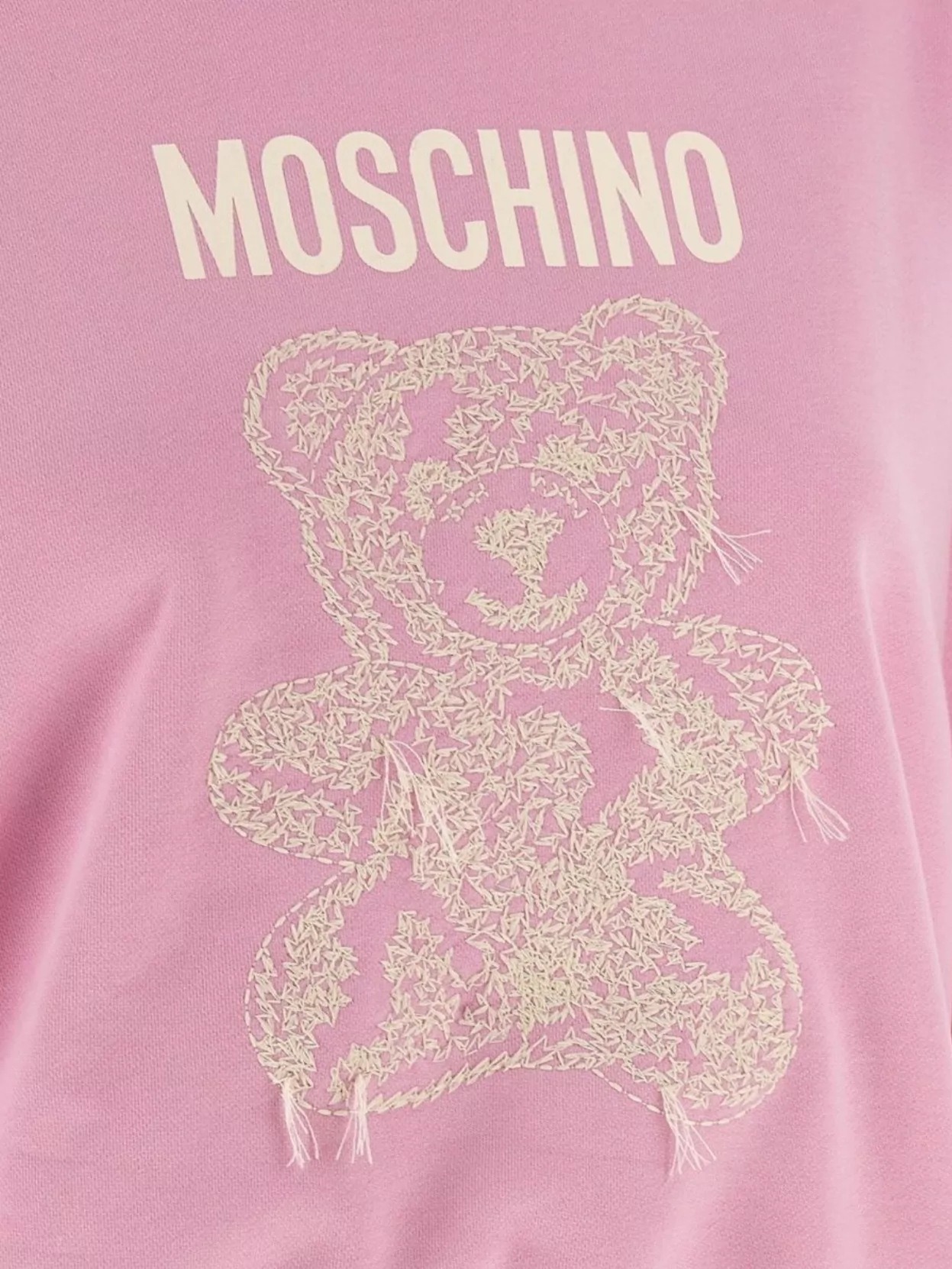 Moschino Teddy Bear Graphic Print Sweatshirt