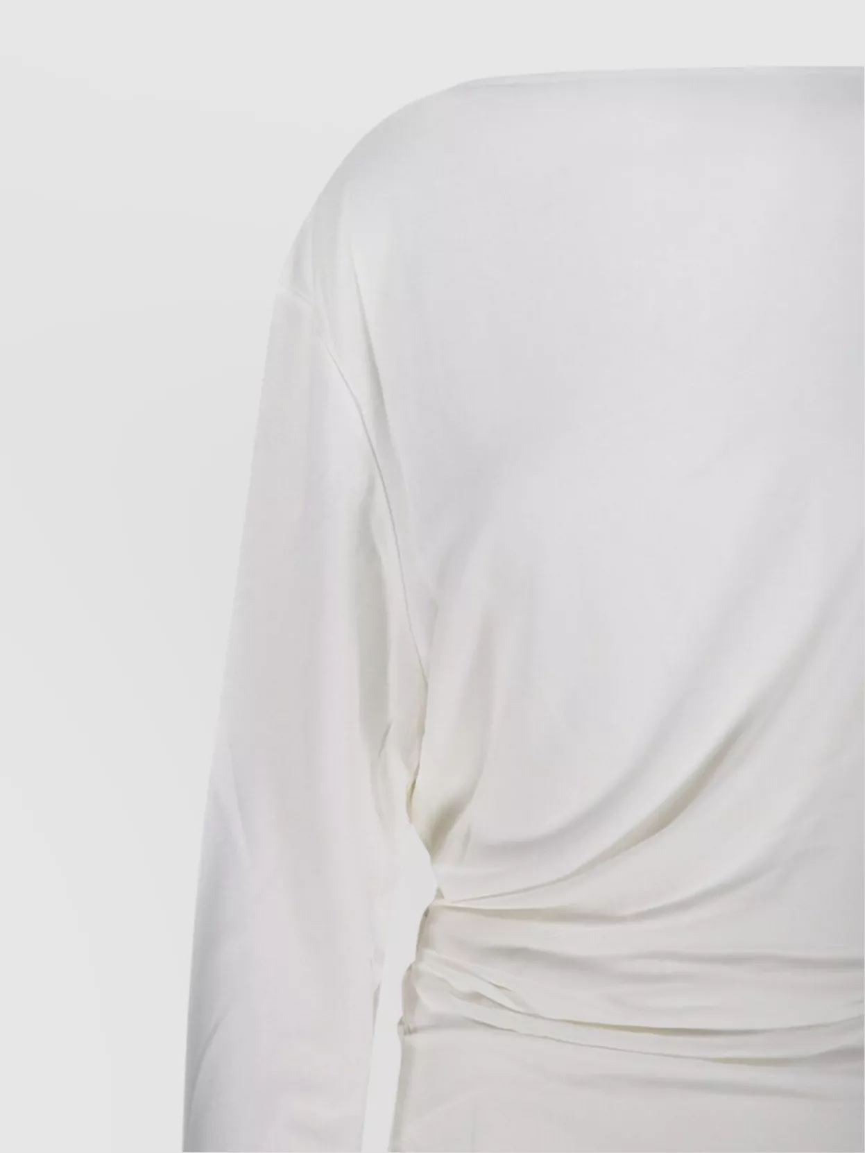 Jacquemus Asymmetric Draped Back Sweater