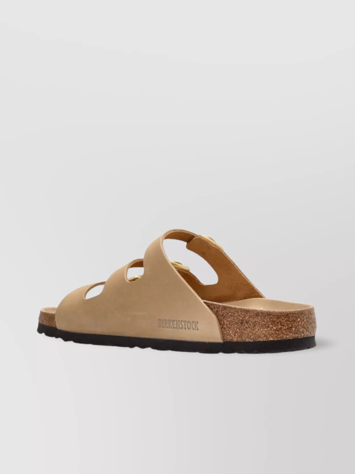 Birkenstock Triple Buckle Round Toe Flat Sandals