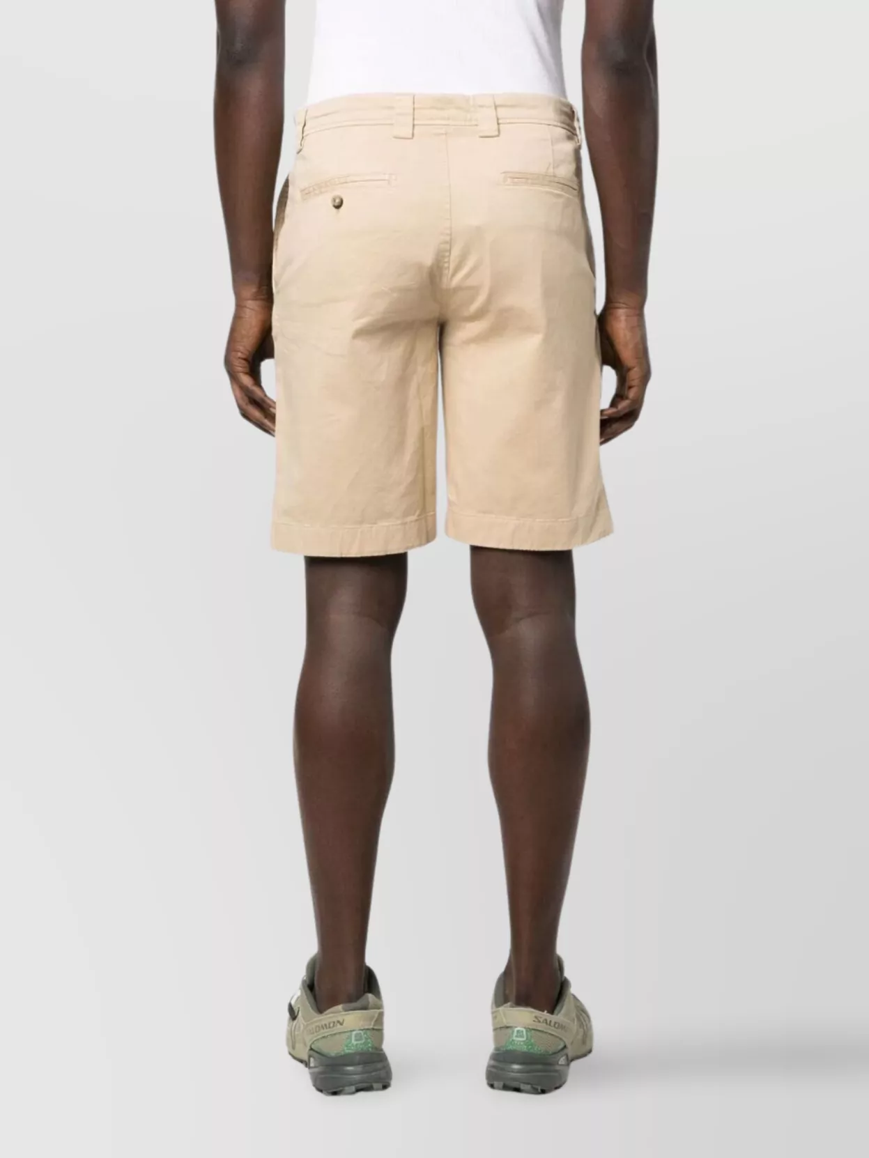 Woolrich Chino Shorts With Back And Side Pockets