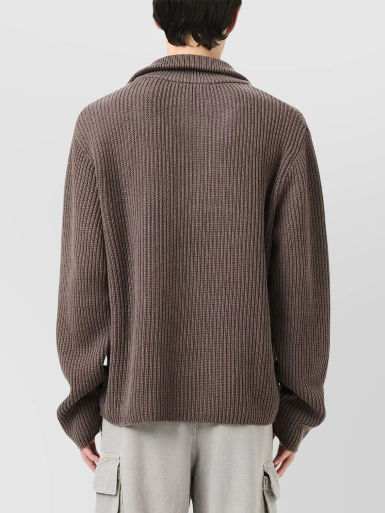 Our Legacy High Collar Ribbed Polo