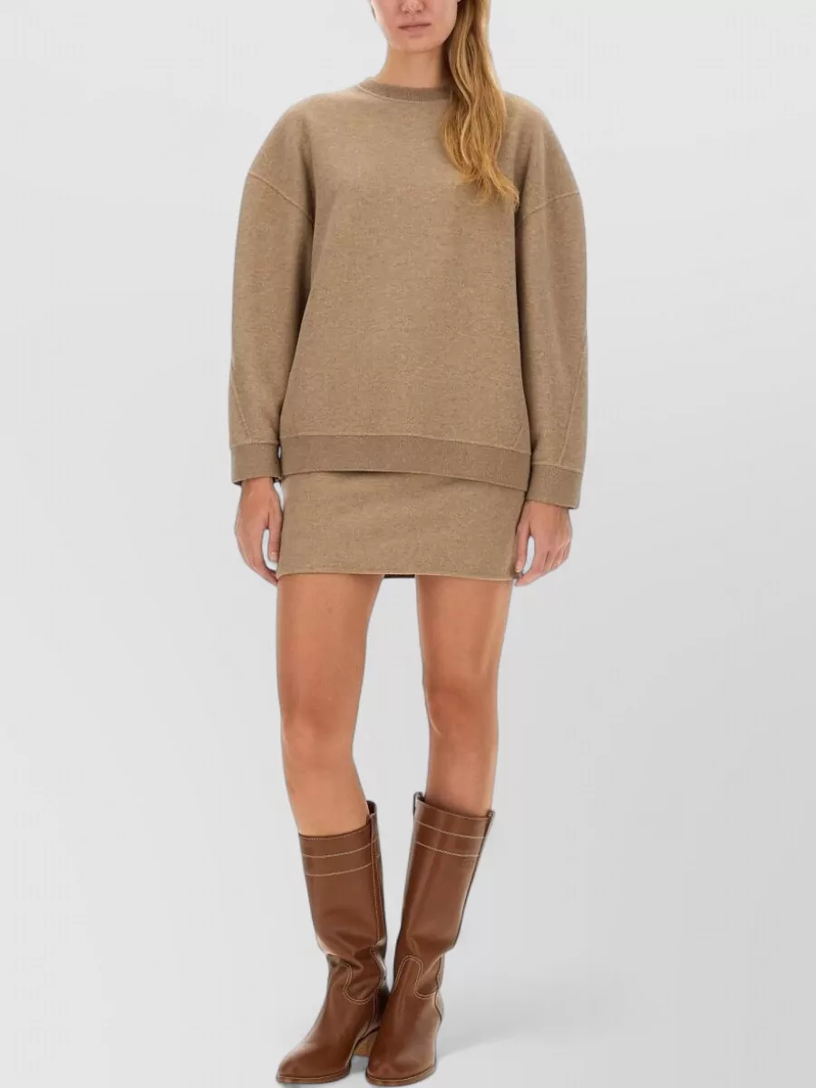 Max Mara cashmere blend regular fit jersey top