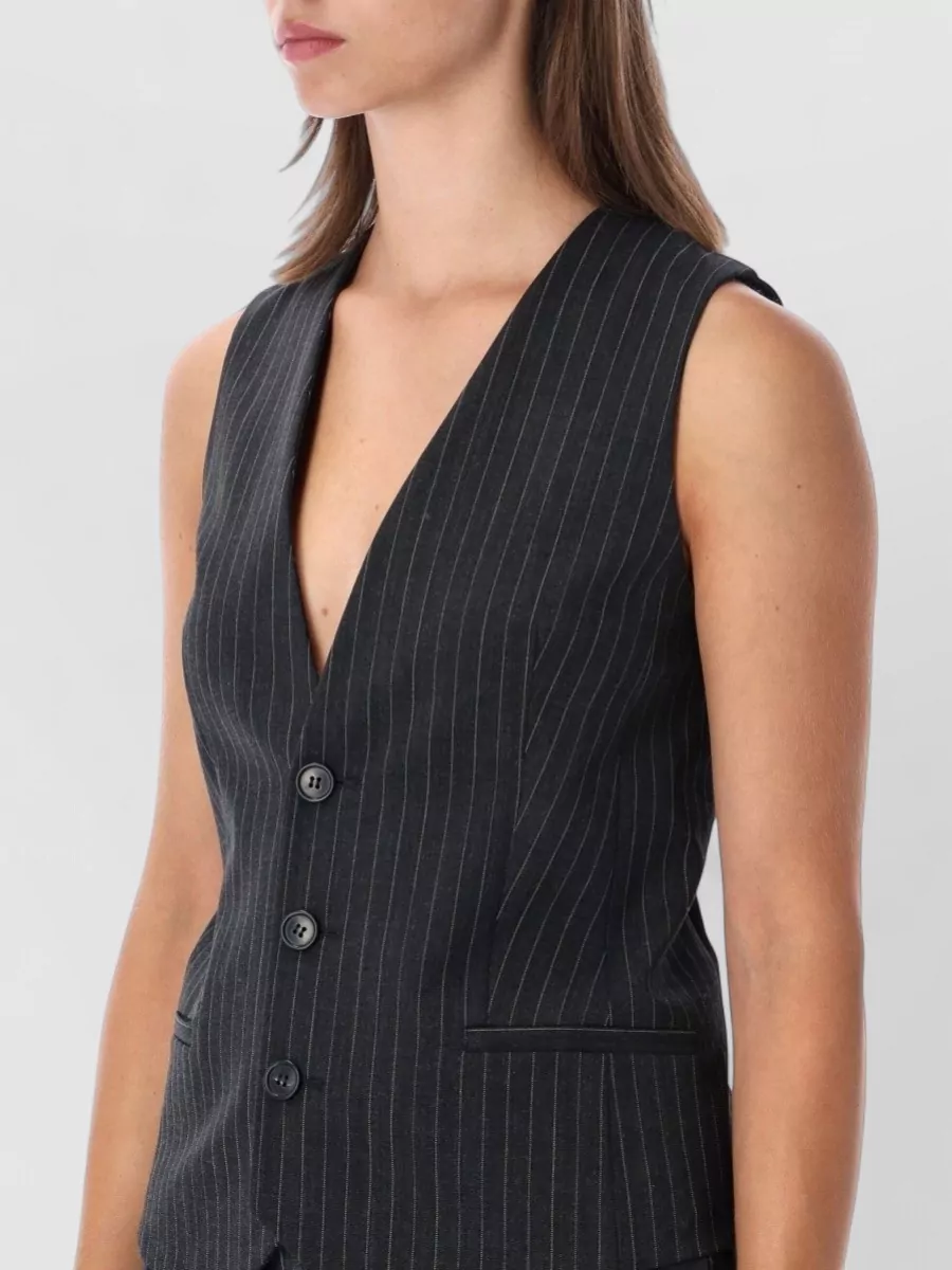 Mm6 Maison Margiela Sleeveless Suit Vest