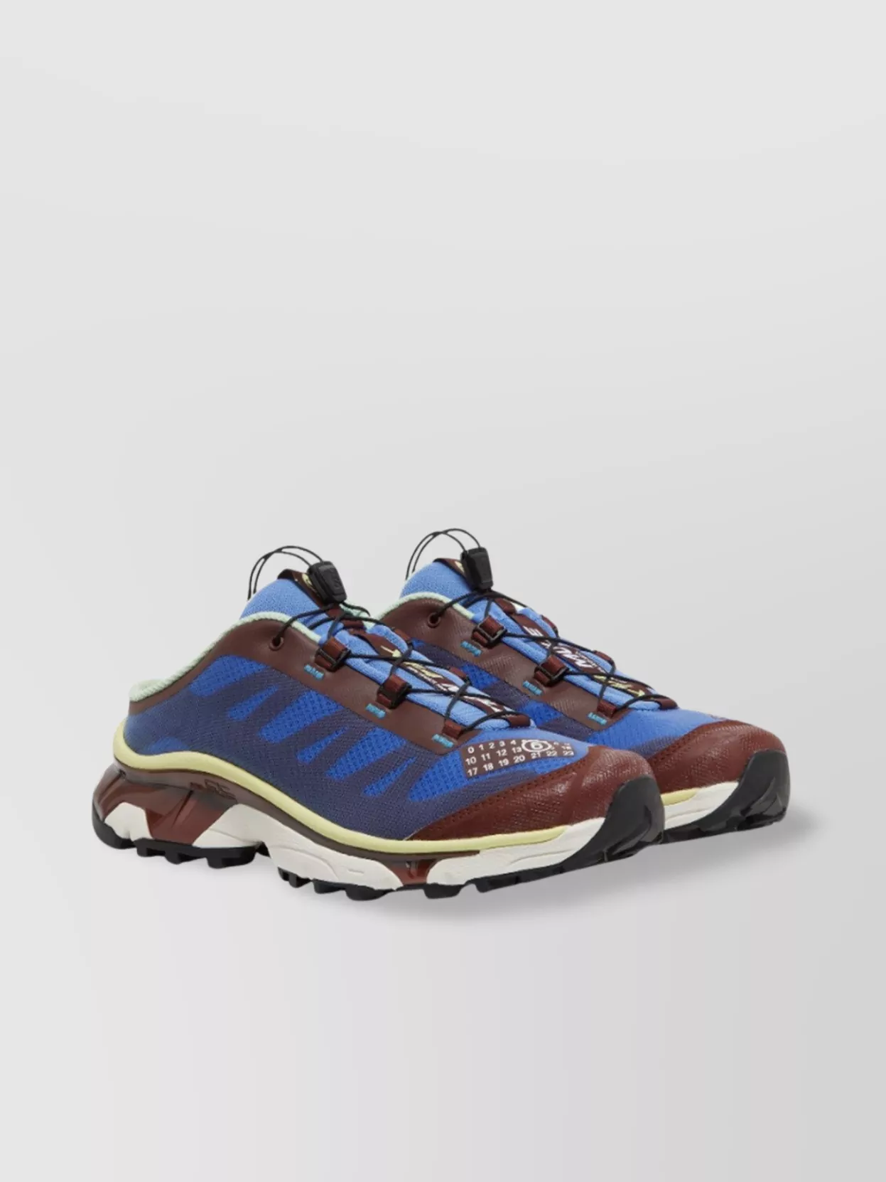 Mm6 Maison Margiela Paneled Low-Top Sneakers