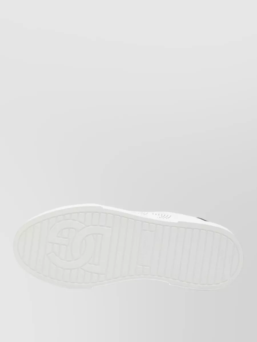 Dolce&Gabbana Leather Low-Top Sneakers