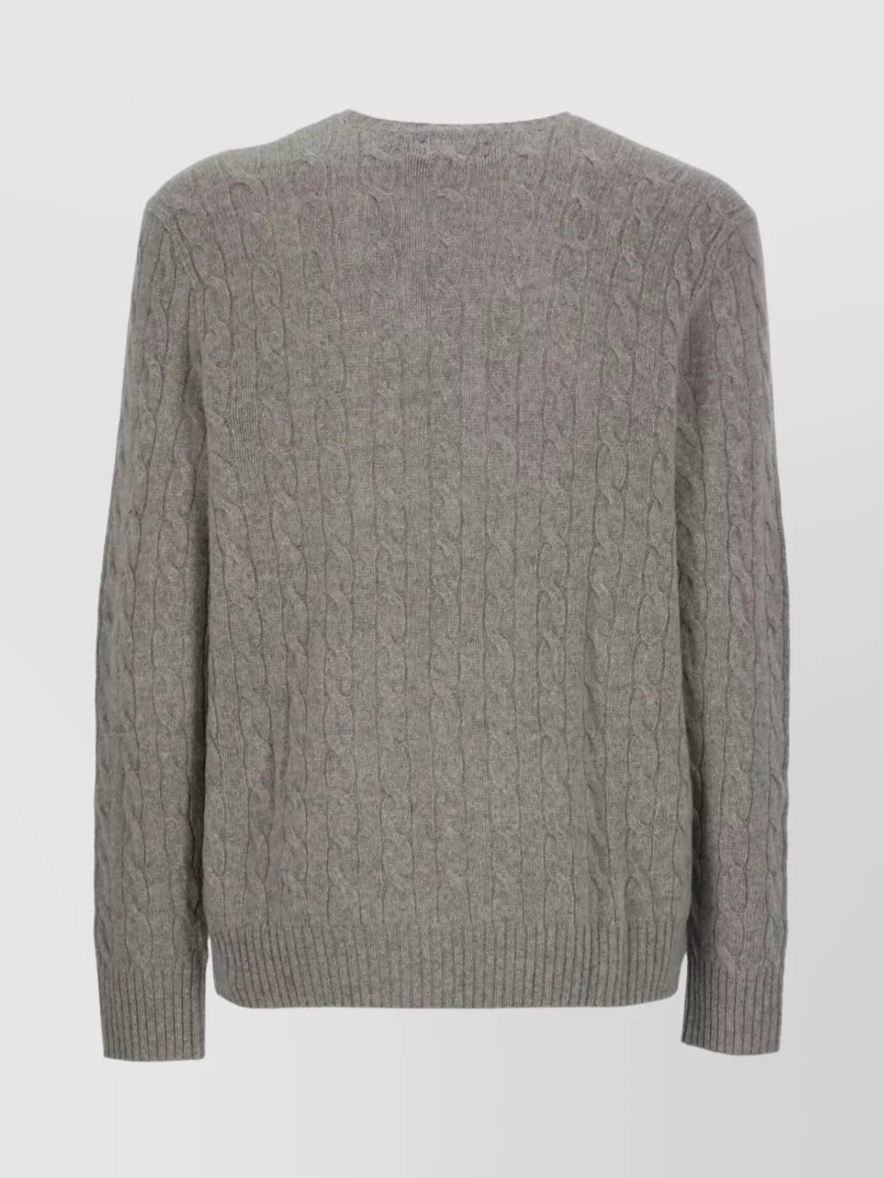 Ralph Lauren Cashmere Wool Cable Knit Crewneck Sweater