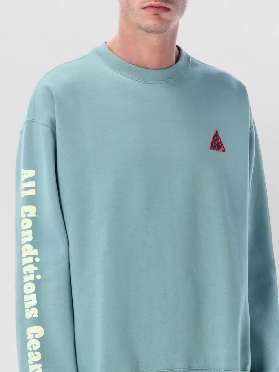 Nike Cotton-Blend Graphic Sweatshirt
