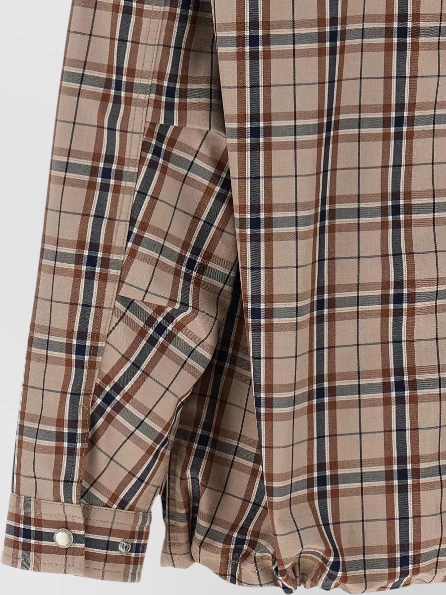 Comme Des Garçons Checked Lightweight Jacket