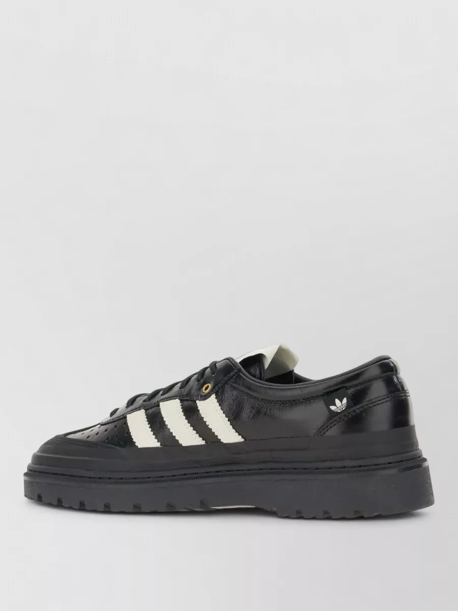Adidas Leather Lace-Up Sneakers