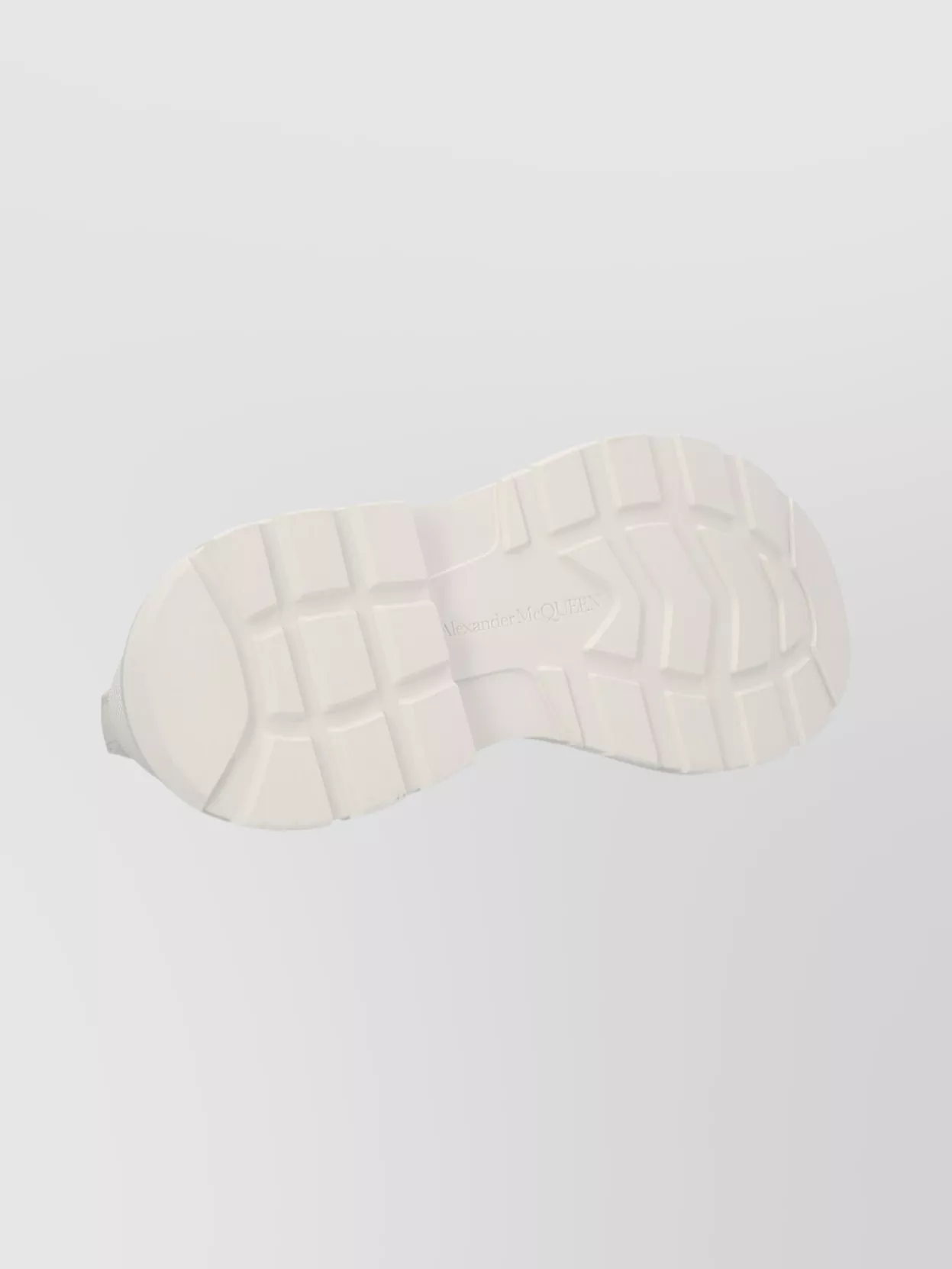 Mc Queen Chunky Sole Round Toe Canvas Sneakers