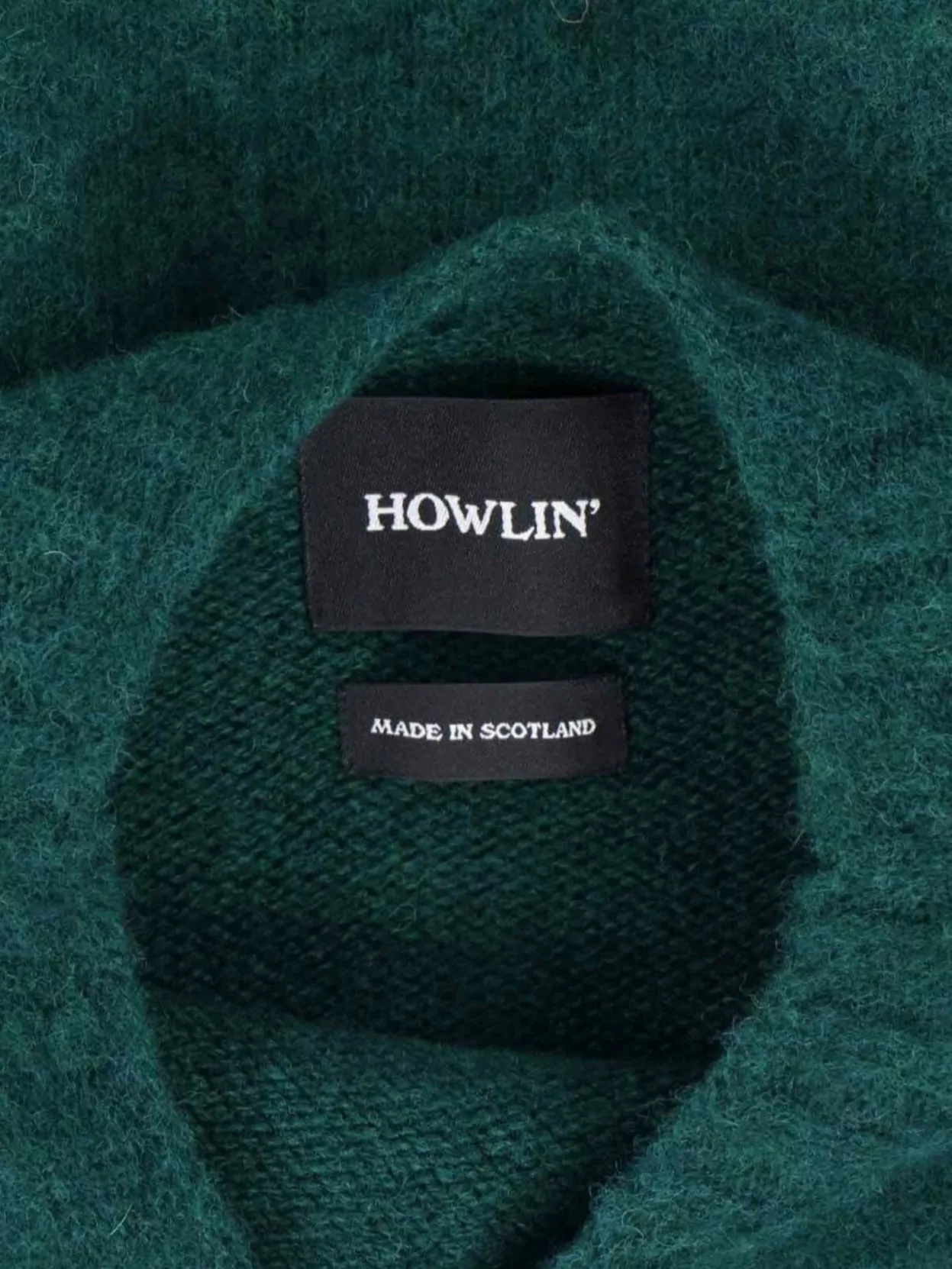 Howlin Ribbed Cuff Crew Neck Sweater Design